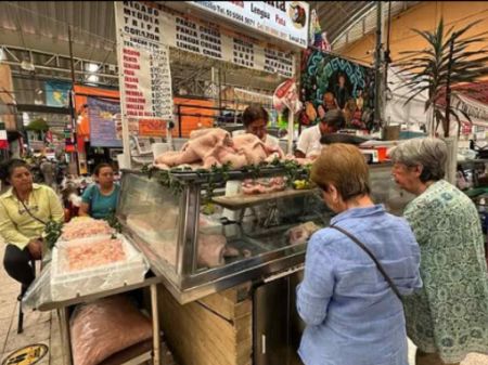 puestos del mercado